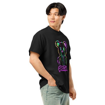 Minimalist oversized black streetwear t-shirt Sweatstyle 