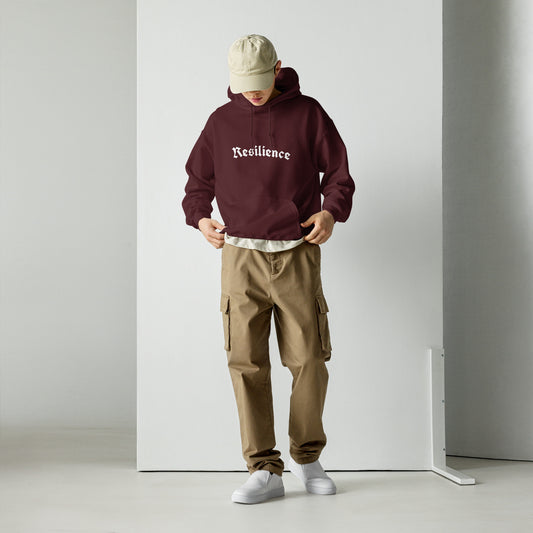 Maroon Resilience Hoodie - Sweatstyle Fall Collection Streetwear